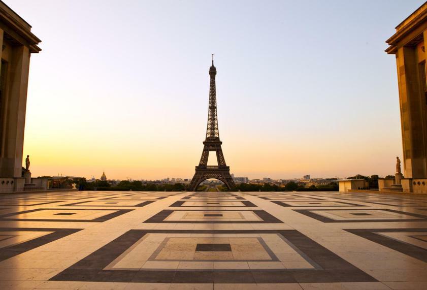 לינה וארוחת בוקר פריז The Charming Trocadero Eiffel Tower מראה חיצוני תמונה